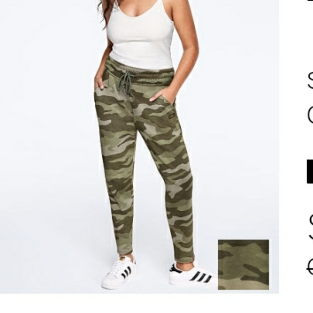 Terry track pants